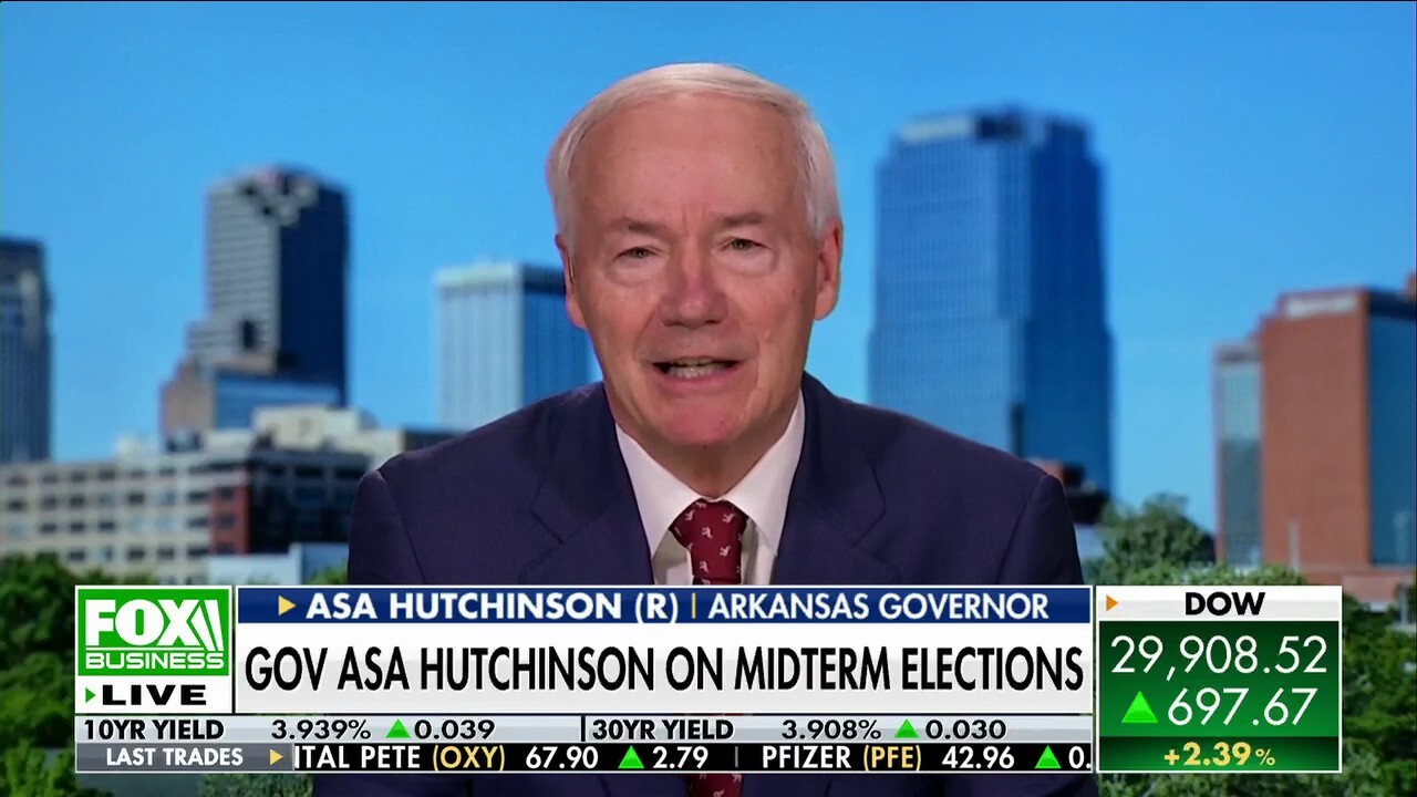 Biden admin doesn't 'effectively address' inflation: Gov. Asa Hutchinson