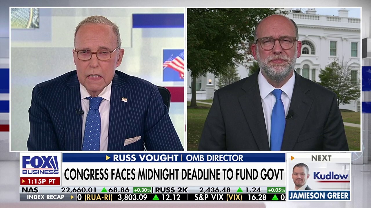 Democrats' ‘outrageous demands’ causing shutdown crisis, Russ Vought says