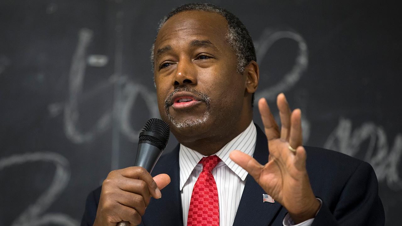 Ben Carson: Local officials must 'stop throwing firebombs' amid homelessness fight