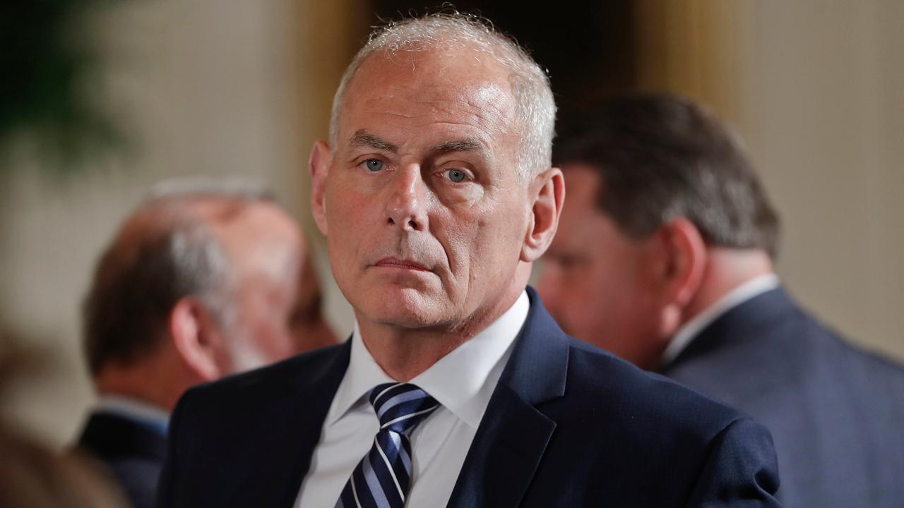 John Kelly tells staffers to put country before President Trump