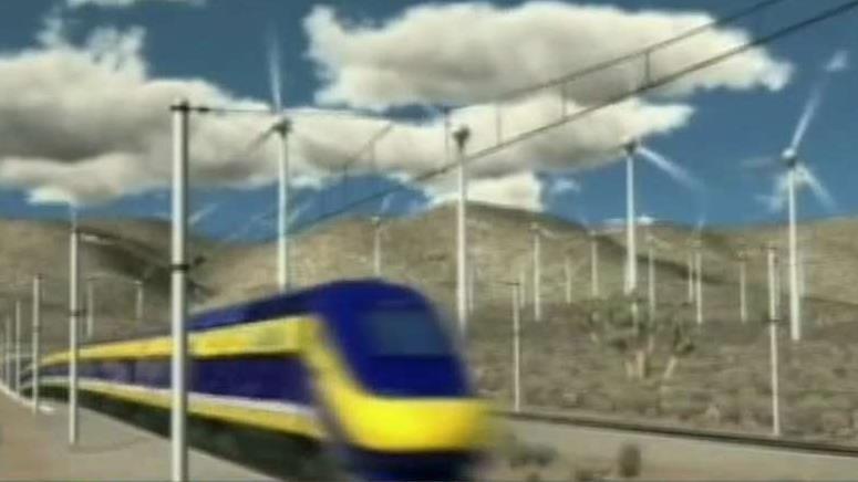 Trump spars with California governor over $77B bullet train project