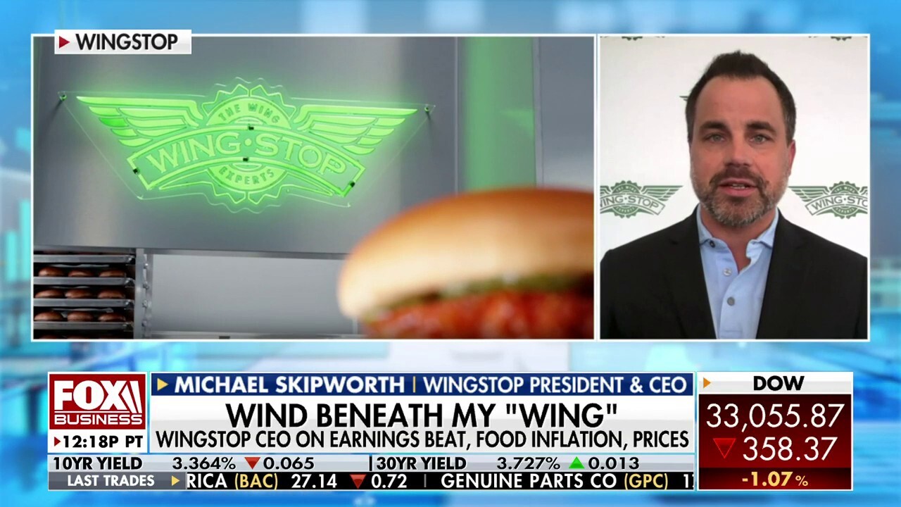 Wingstop President and CEO Michael Skipworth discusses how the restaurant chain will continue to evolve after its stock price hit an all-time high on 'The Claman Countdown.' 