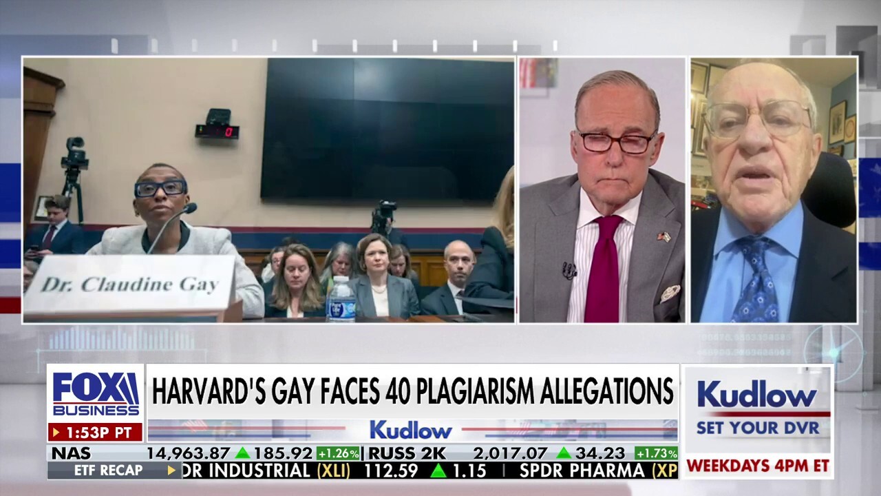 Harvard applies a double standard: Alan Dershowitz | Fox Business Video