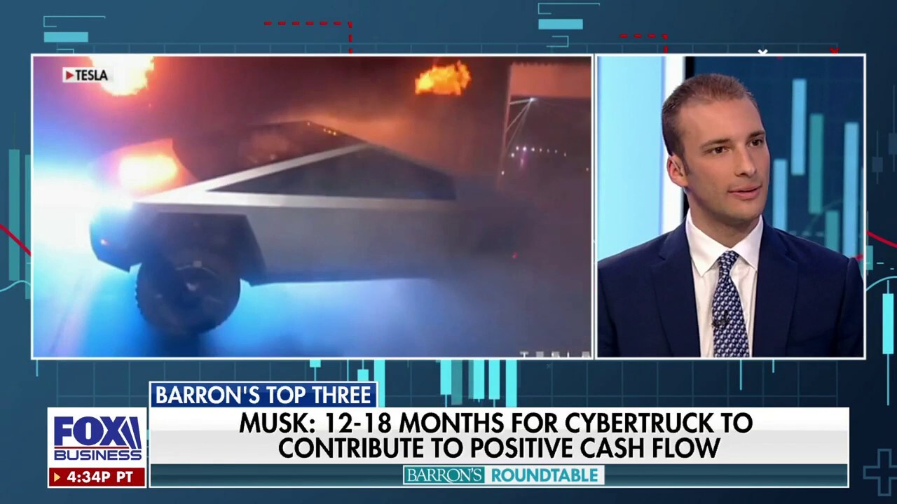 Carleton English, Ben Levisohn, Andrew Barry and Jacob Sonenshine discuss the impact of Middle East tensions on investors and production hurdles facing Tesla's Cybertruck.