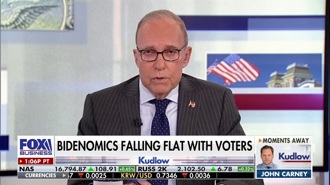  FOX Business host Larry Kudlow calls out the Biden administration's green energy spending on 'Kudlow.'