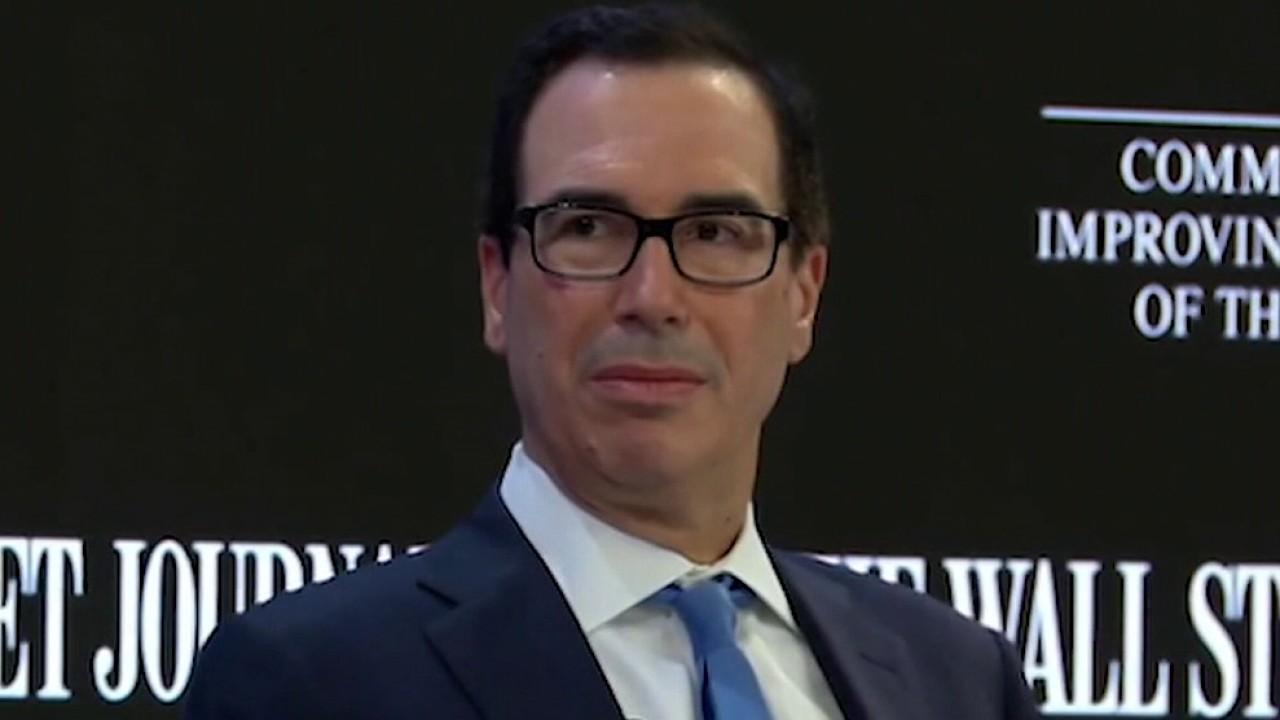 Steven Mnuchin: 'US economy is outperforming the rest of the world'