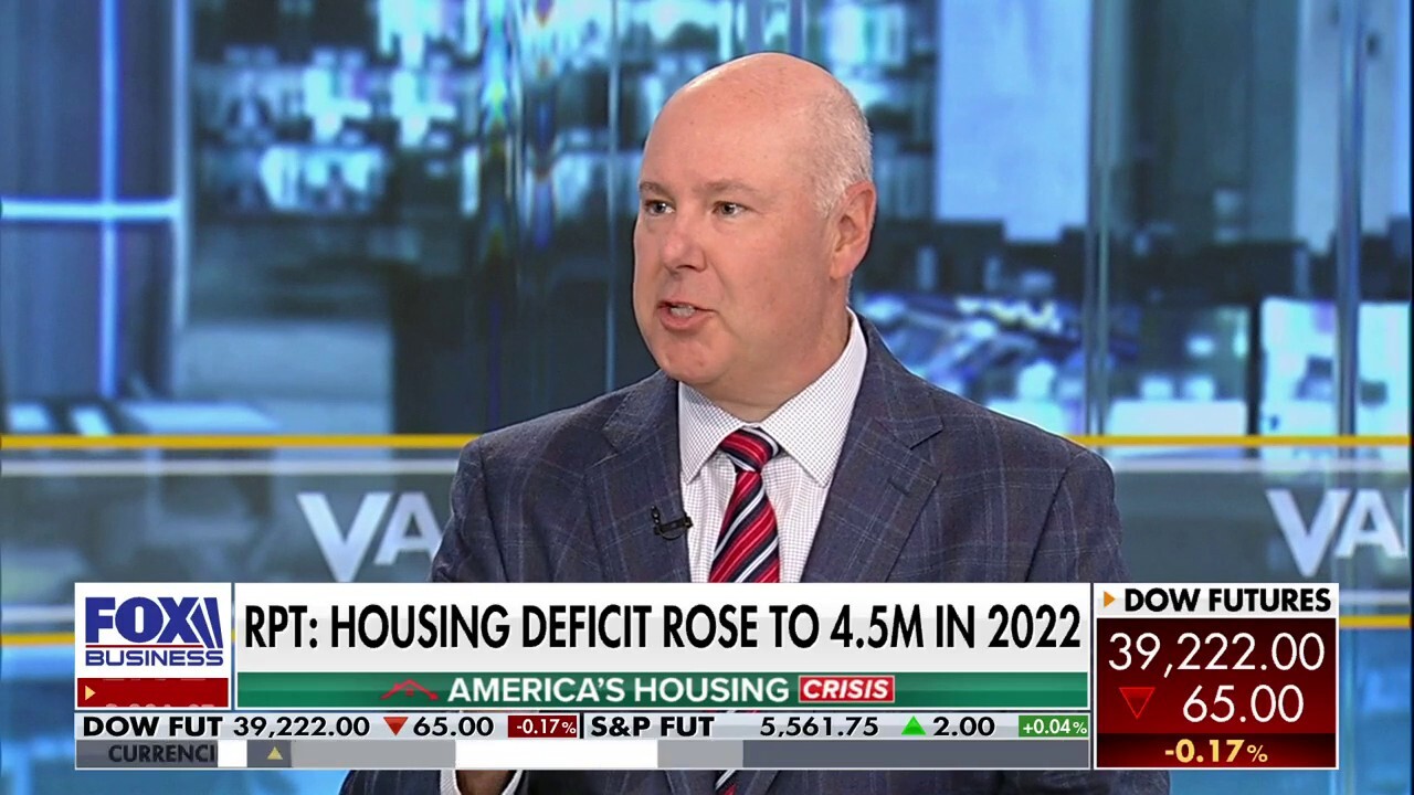 National Association of Home Builders CEO Jim Tobin unpacks new housing data, the biggest 'challenge' in the U.S. market and how Trump policies could improve the regulatory environment.