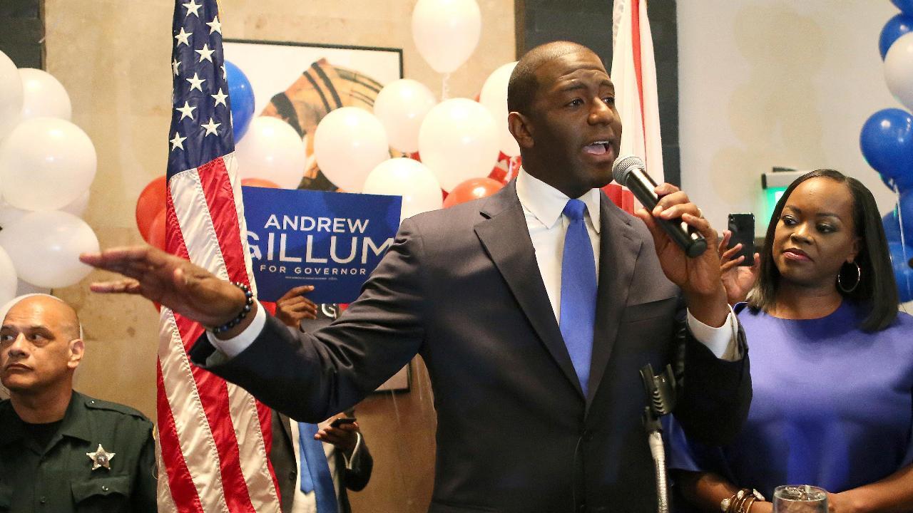 Democrat Andrew Gillum looks to raise taxes in Florida 