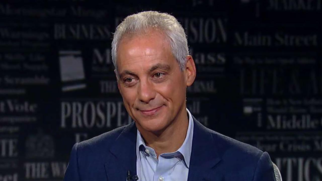 Rahm Emanuel on Democrats attacking Obama: What are they doing?