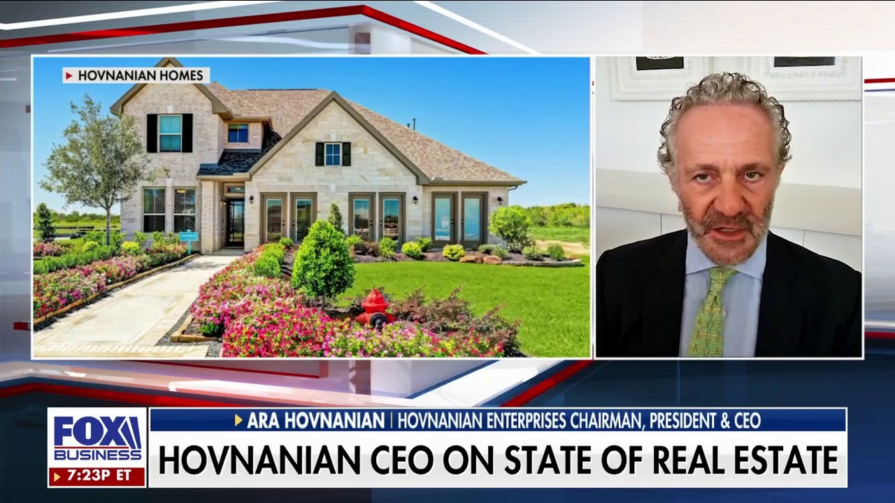 Hovnanian CEO Ara Hovnanian gives real estate outlook and shares challenges that homebuyers may face ahead of key season, on 'Maria Bartiromo's Wall Street.' 