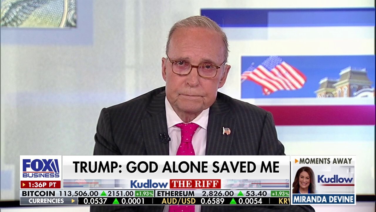 Larry Kudlow: God wanted President Trump to live