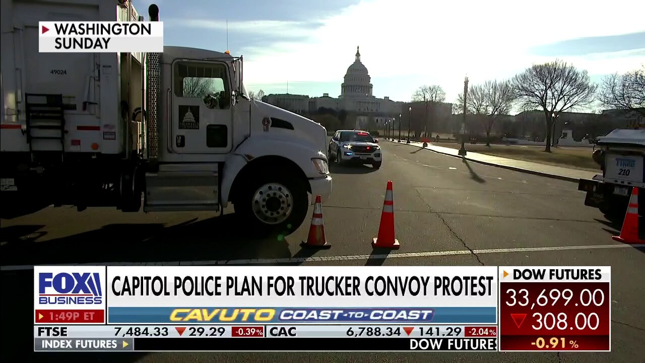 Trucker convoys could descend on DC ahead of Biden's State of the Union speech