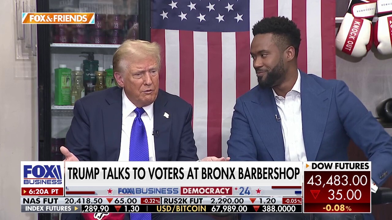 Trump's Bronx barbershop visit was a true town hall experience: Lawrence Jones