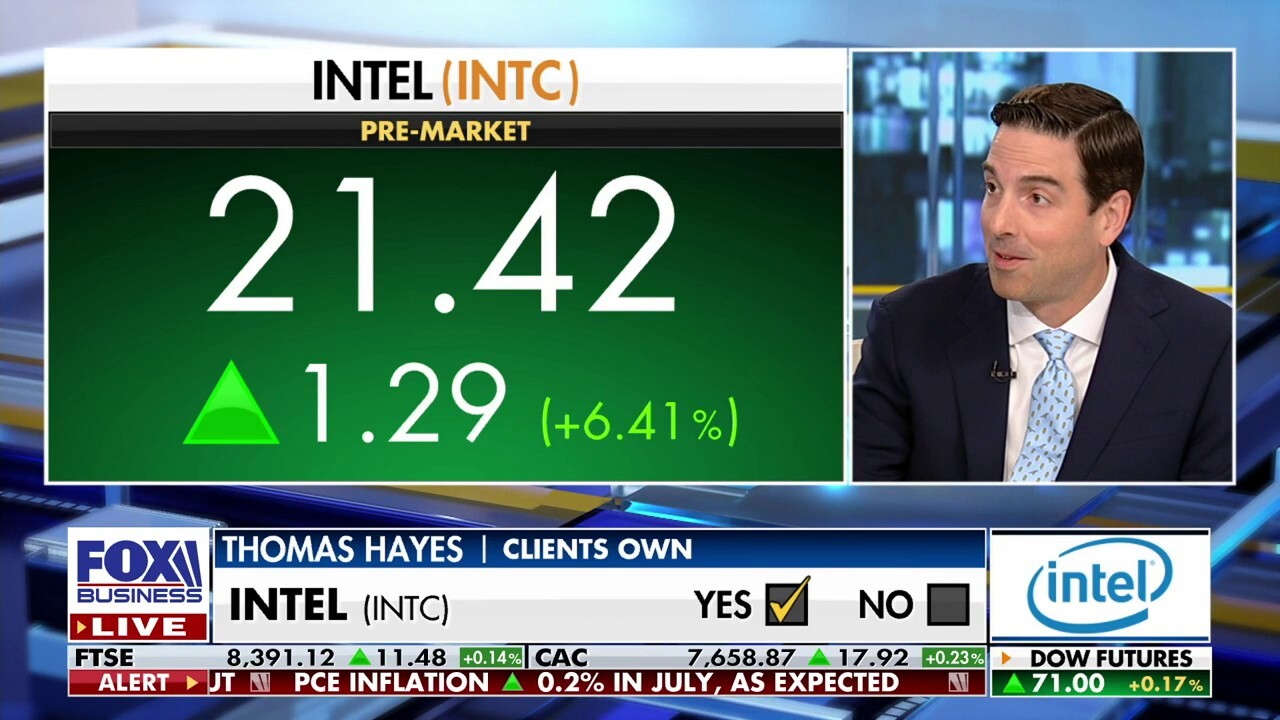 Intel is trading a ‘tangible book’: Thomas Hayes