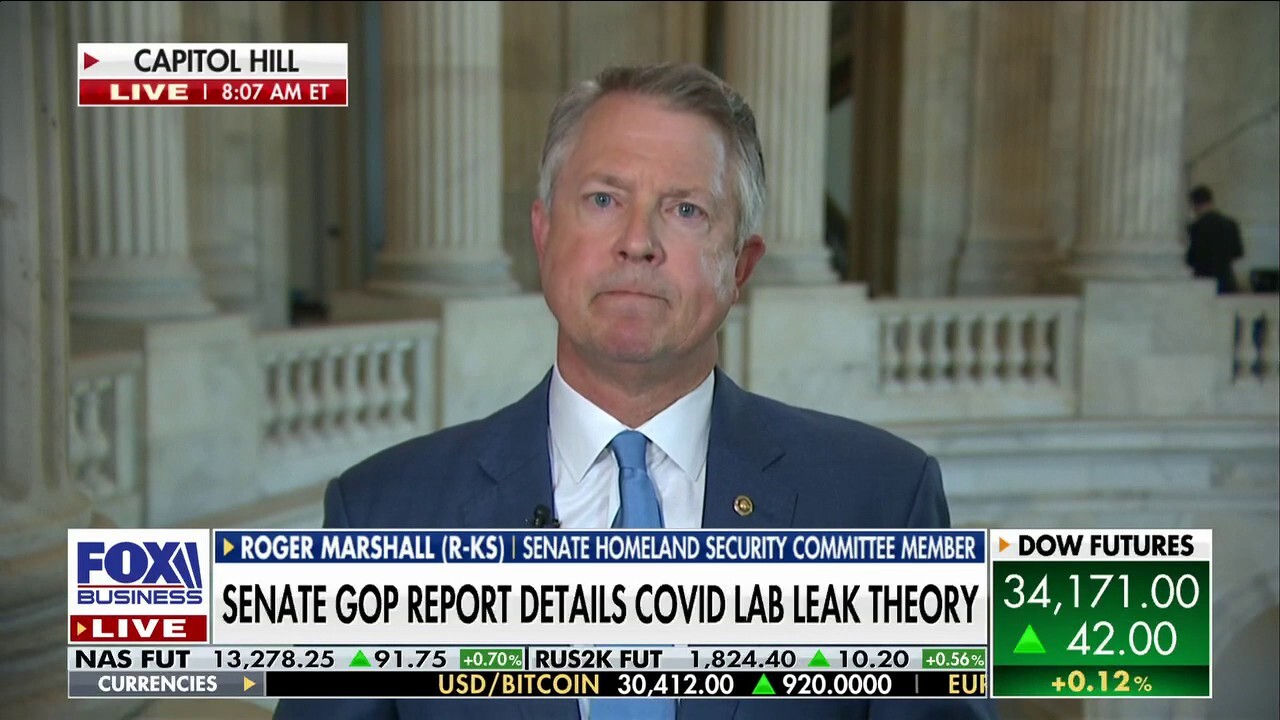 Sen. Roger Marshall, R-Kans., dissects a 300-page 'bombshell' report in which Senate Republicans claim the pandemic was the result of two lab leaks in China.