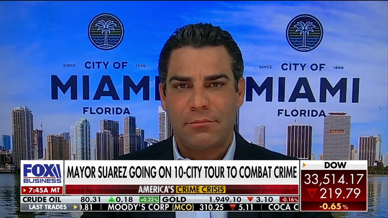 Miami Mayor Francis Suarez says socialist countries and ideology create a 'tremendous amount of poverty' which exacerbates the migrant crisis.
