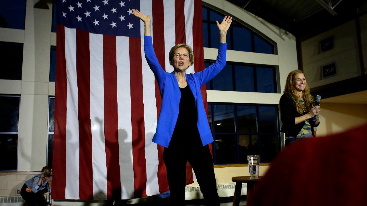 Elizabeth Warren's political ad rips billionaires 