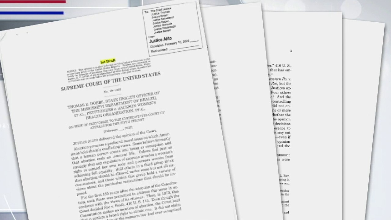 Former DOJ prosecutor calls leaked Supreme Court draft 'moral treason'