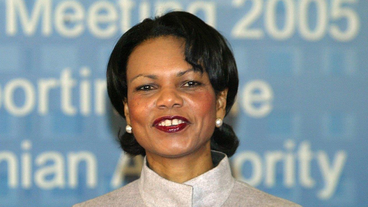 Condoleezza Rice on democracy vs. authoritarianism