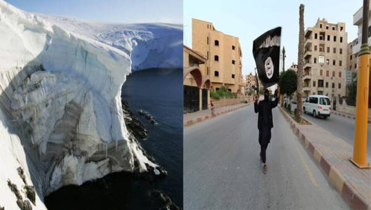 Bigger national threat: Climate change vs. ISIS