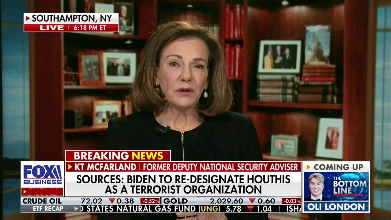 Biden has made so many threats, but hasn't carried  anything out: KT McFarland
