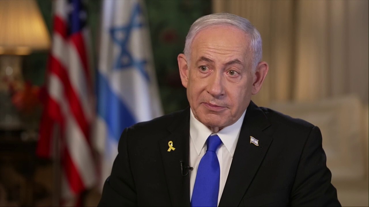 EXCLUSIVE: Israeli PM Netanyahu tells Maria Bartiromo on "Mornings with Maria" Iran hid uranium but won't restart nuclear program because "they are afraid."(Courtesy: "Mornings With Maria")
