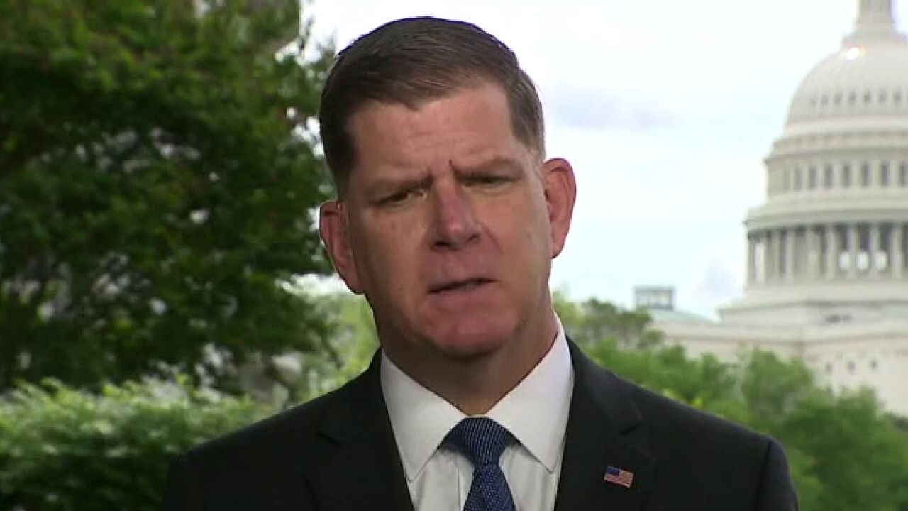 U.S. Labor Secretary Marty Walsh argues the pandemic is keeping people from returning to work, not unemployment payments.