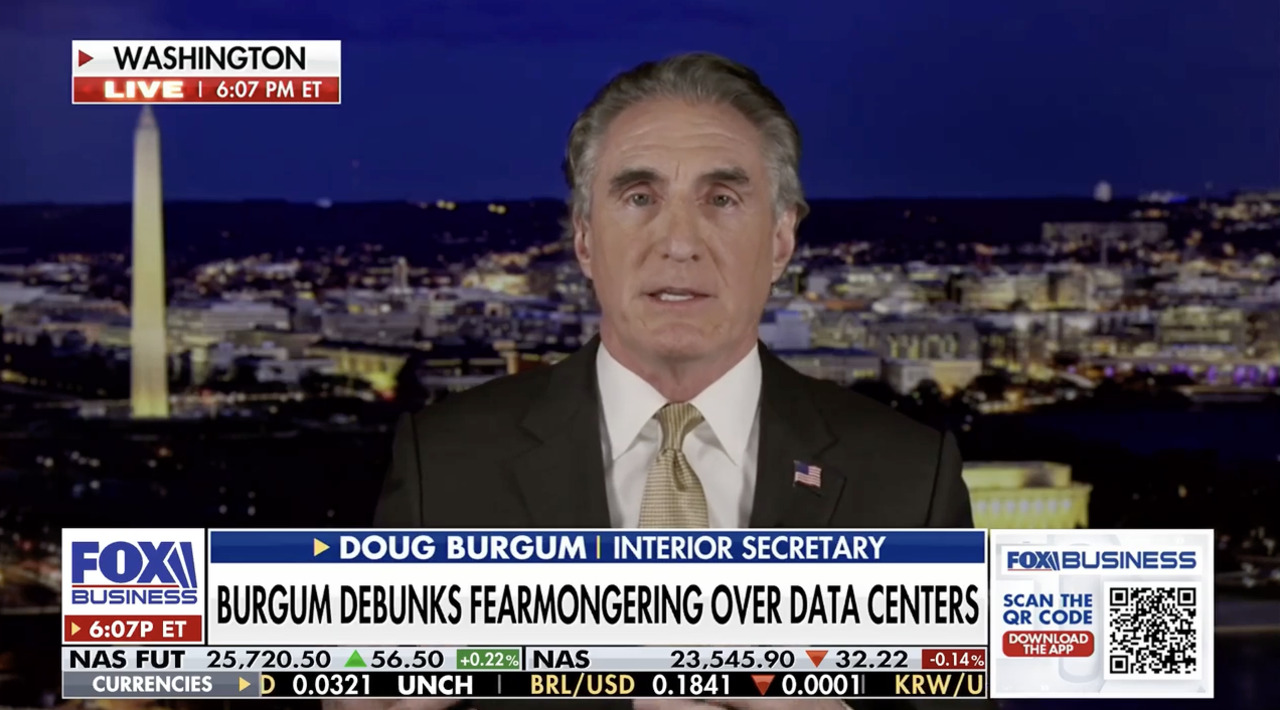 'Fake news': Interior Secretary Doug Burgum says there is 'no truth' behind these headlines