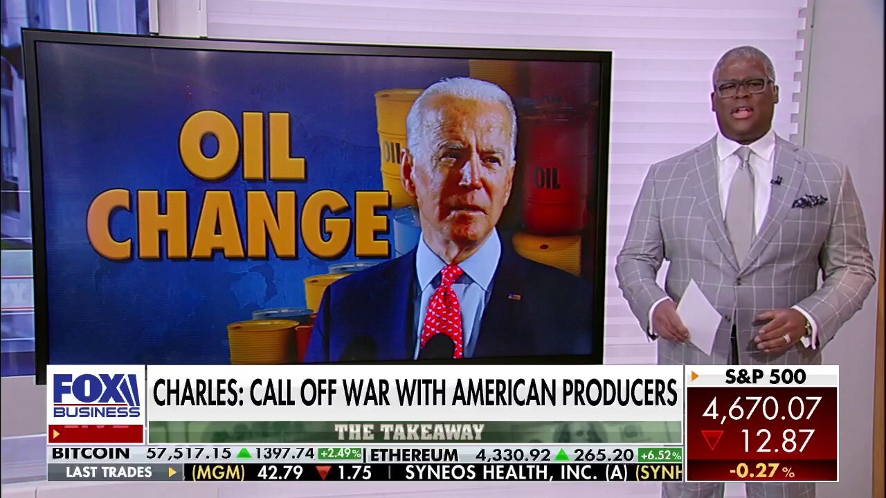 ‘Making Money’ host weighs in on Biden ordering the Department of Energy to release 50 million barrels of oil held in the U.S. Strategic Petroleum Reserve.