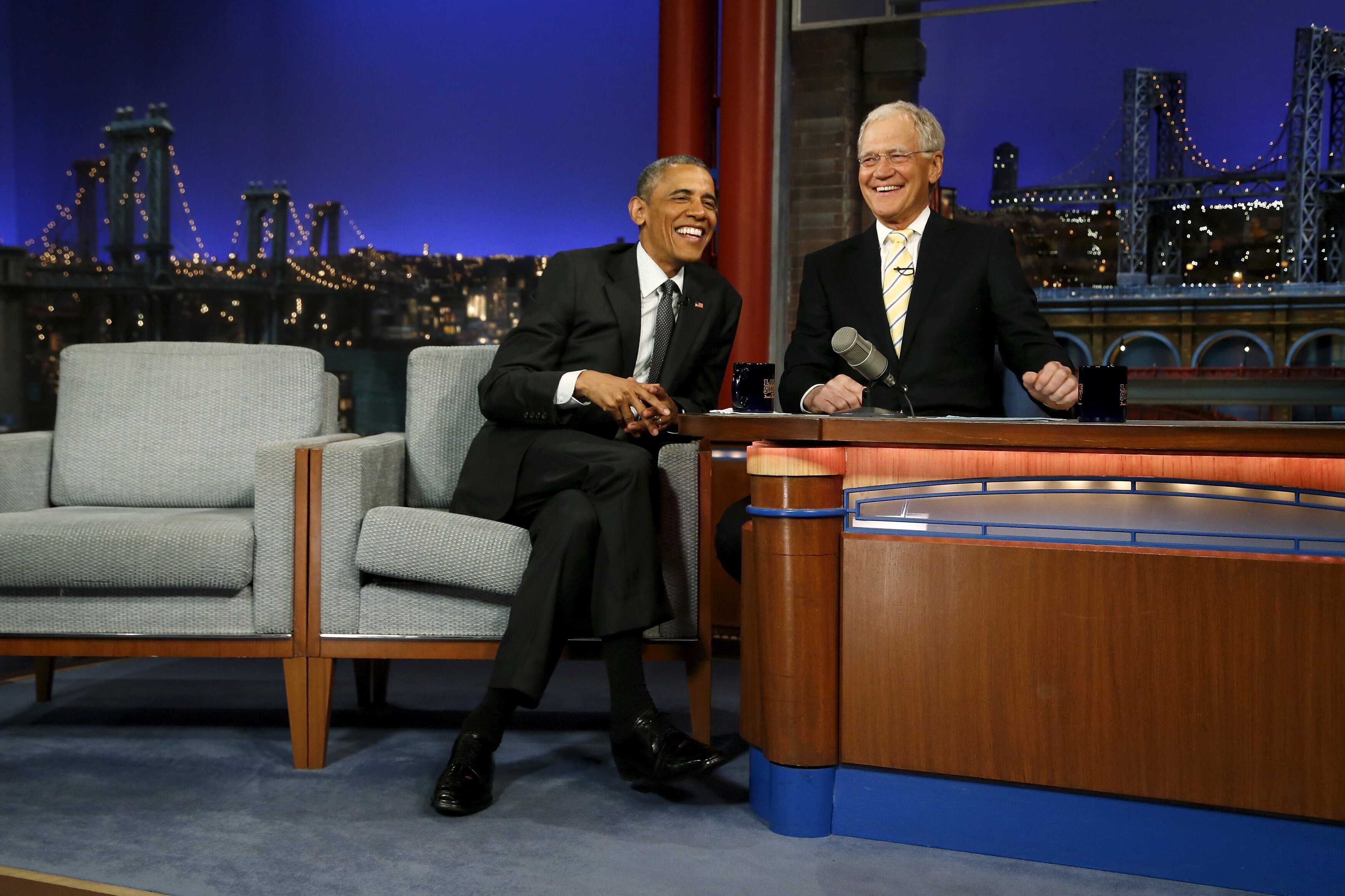 David Letterman says goodbye to the ‘Late show’