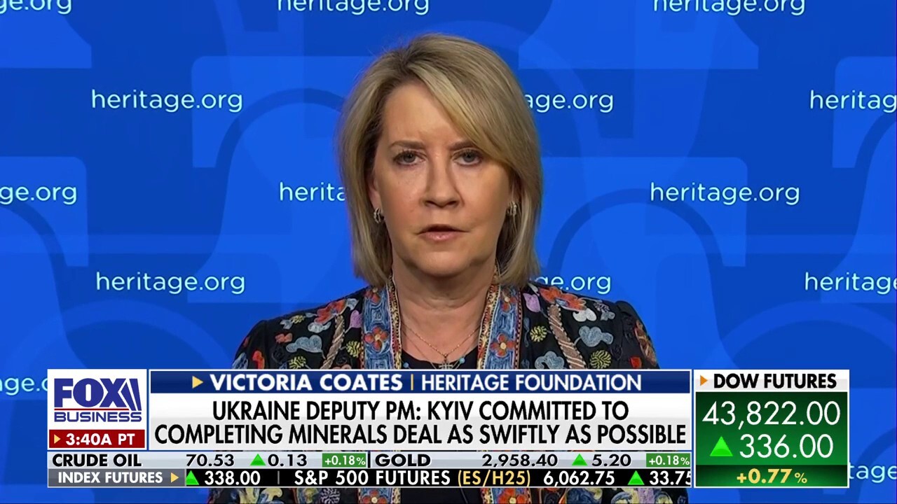 Heritage Foundation Vice President of National Security and Foreign Policy Victoria Coates weighs in on a potential U.S.-Ukrainian mineral deal and Israel not releasing prisoners until Hamas stops humiliating hostages.