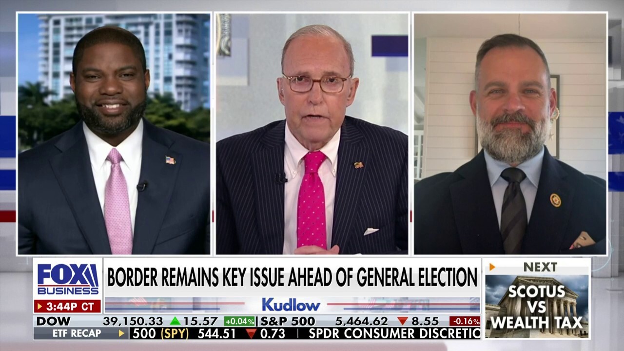  Rep. Byron Donalds, R-Fla., and Rep. Cory Mills, R-Fla., discuss top issues ahead of the 2024 presidential election on 'Kudlow.'