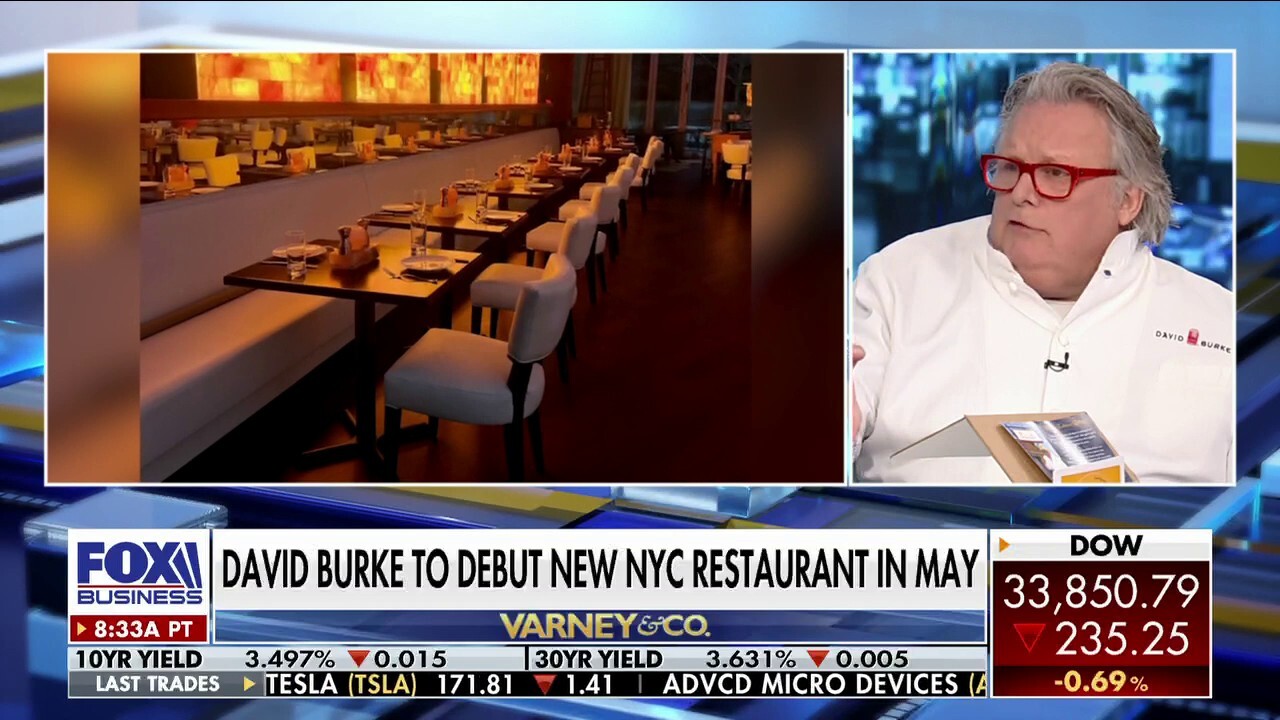 Celebrity chef David Burke on new NYC restaurant