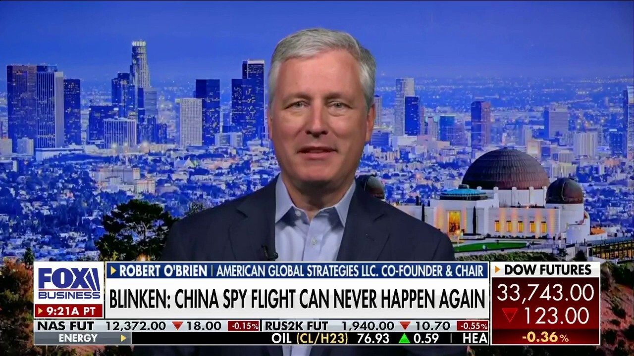 China Facing No Consequences For Humiliating Us With Spy Flight Robert O Brien Fox Business