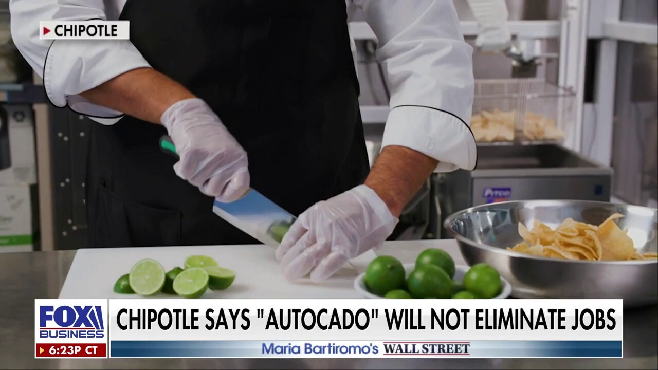 Chipotle tests guacamole-making robot to speed up production