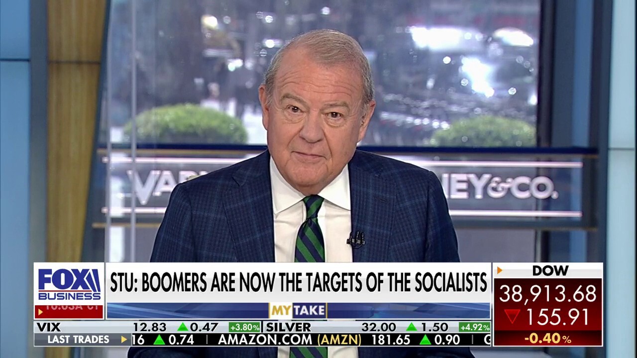 Varney & Co. host Stuart Varney explains why affluent baby boomers are not spending their money.