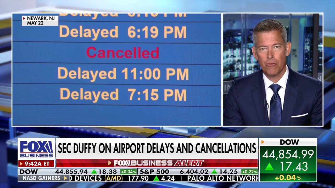 Transportation Secretary Sean Duffy, in an appearance on 'Varney & Co.,' discusses the rise in flight delays and announces new findings that his predecessor, Pete Buttigieg, cut corners on safety recommendations.