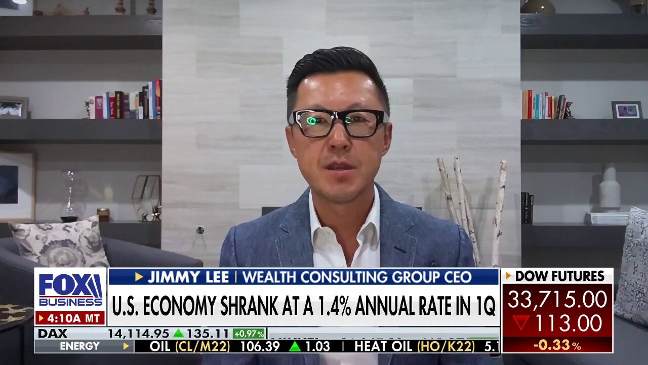 Wealth Consulting Group CEO Jimmy Lee discusses the GDP report and earnings.