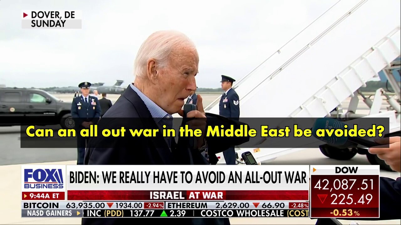 Biden should be encouraging Israel to defeat Iran instead of asking them to deescalate: Christian Whiton