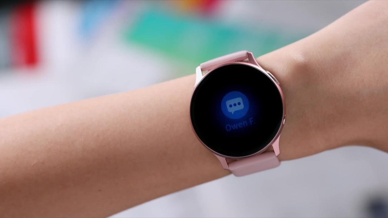 Check out Samsung's Galaxy Watch Active2