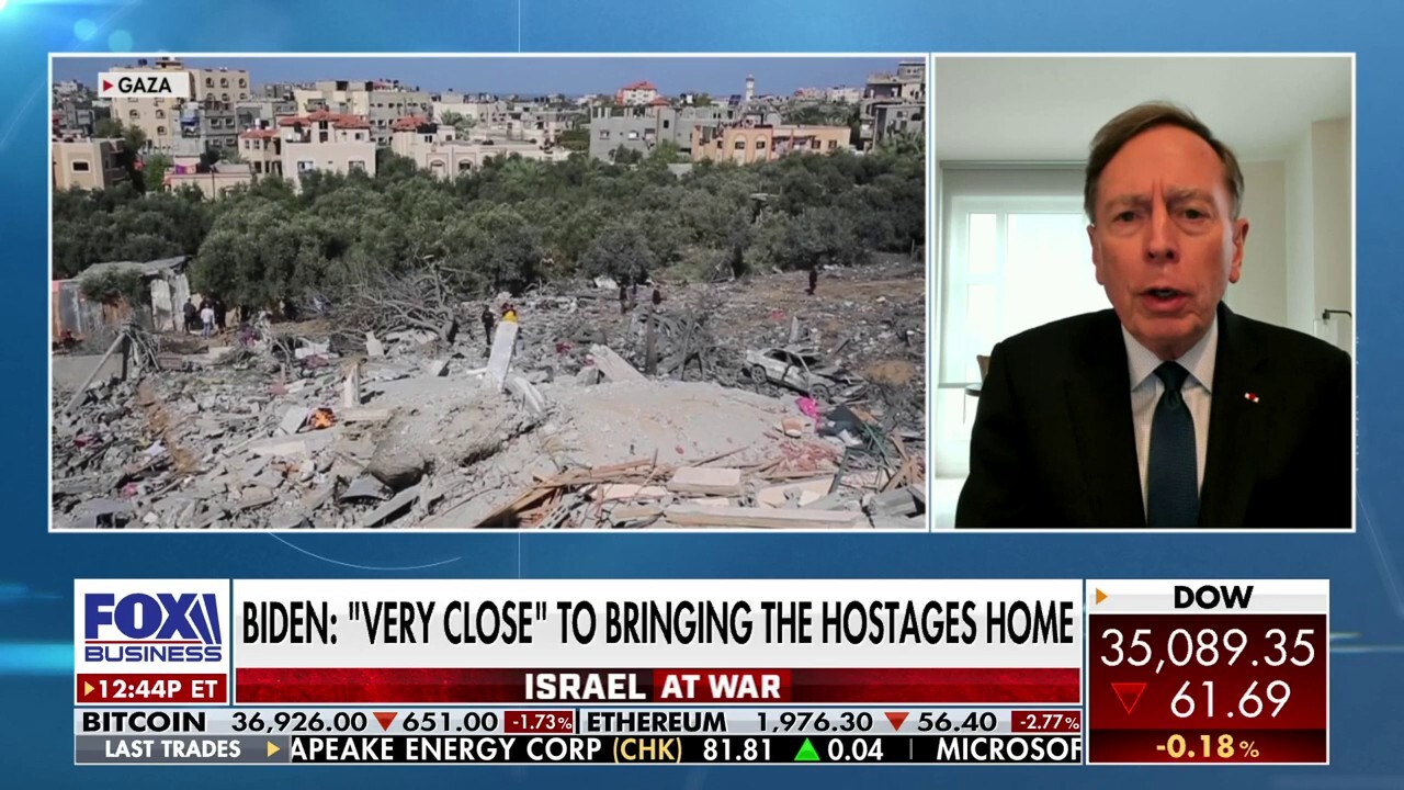 Hostage deal with Hamas allows them to reorganize, rearm: Gen. David Petraeus