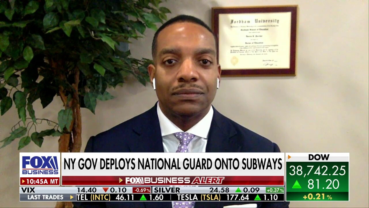 Darrin Porcher on Gov. Hochul deploying the National Guard to New York's subways