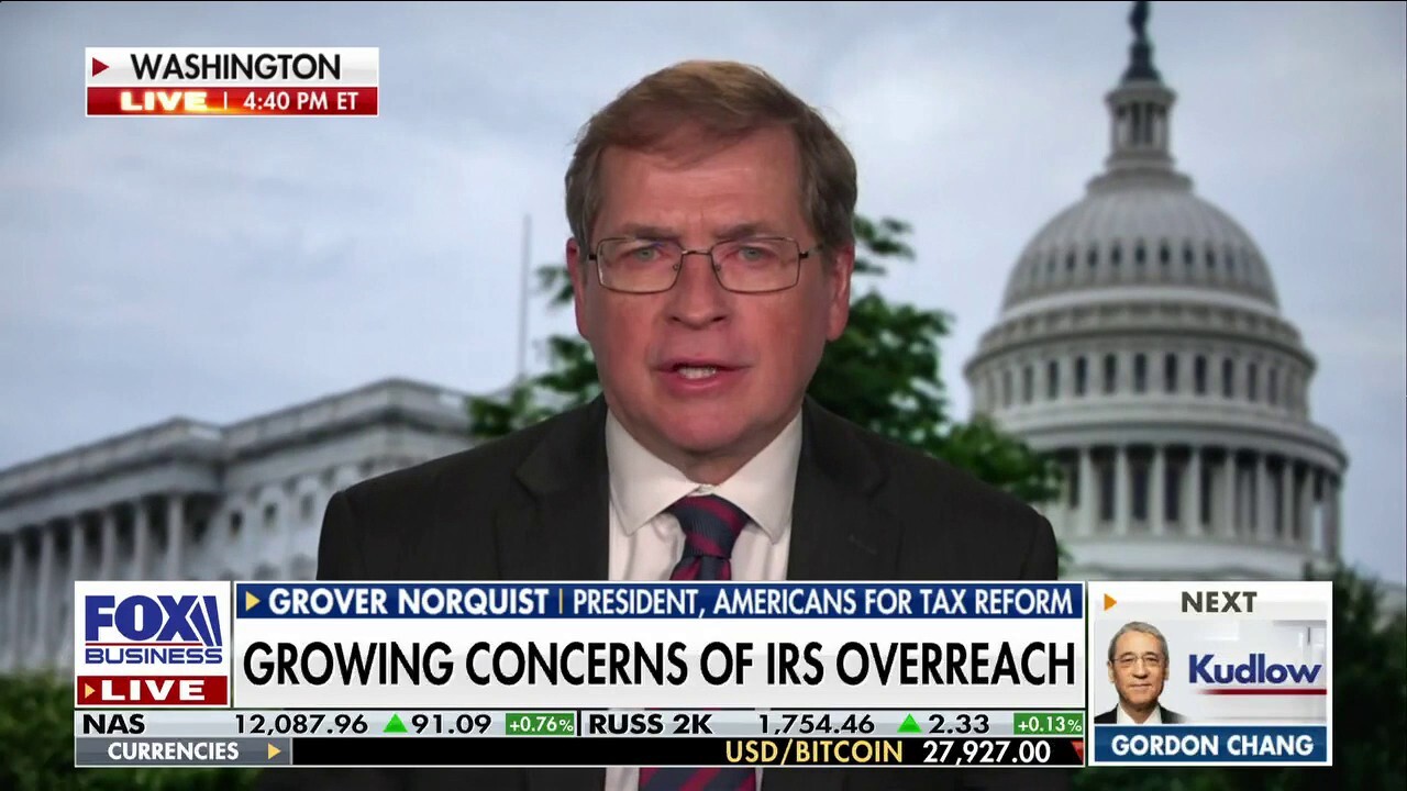 The IRS is going to increase audits on everyone: Grover Norquist