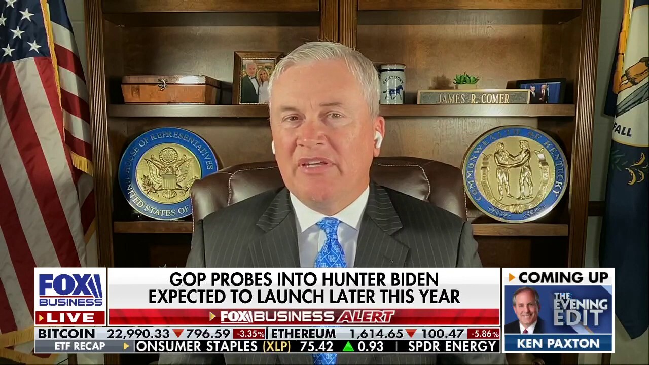 Rep. Comer: The FBI knew what Hunter Biden was doing