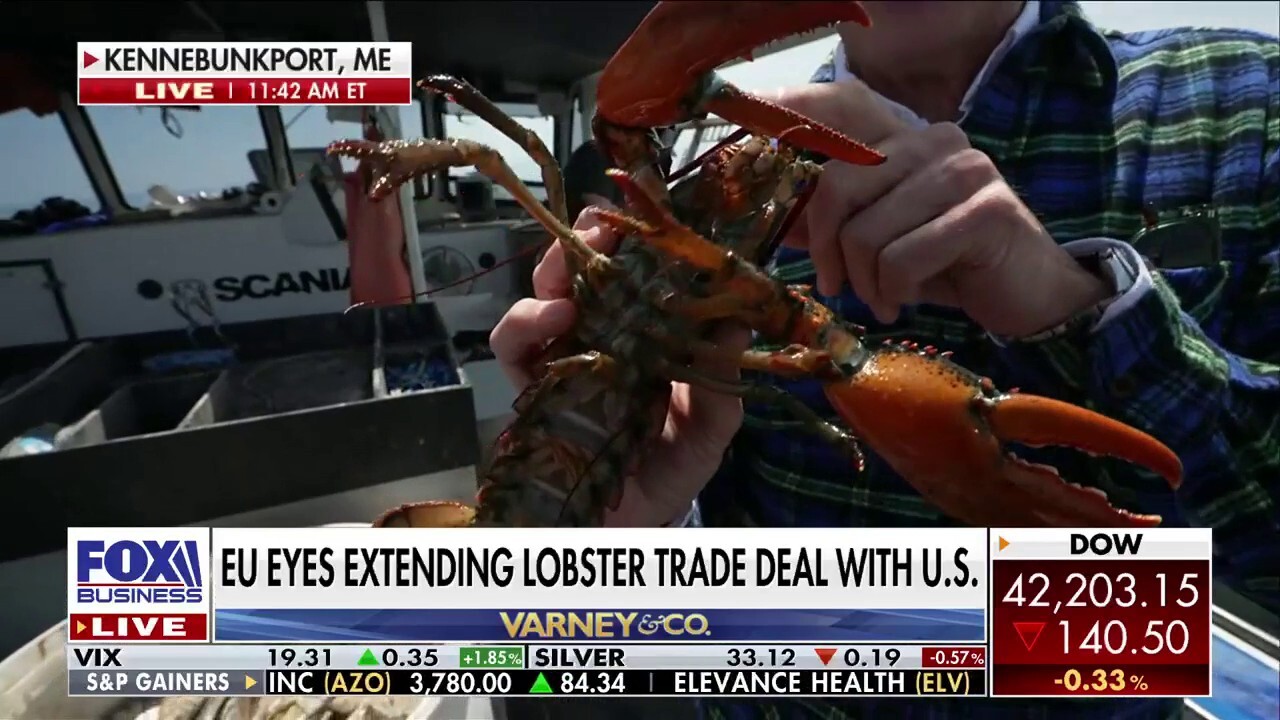 FOX Business' Jeff Flock joins ‘Varney & Co.’ to breakdown negotiations between the European Union and the United States over their import of U.S. lobsters.