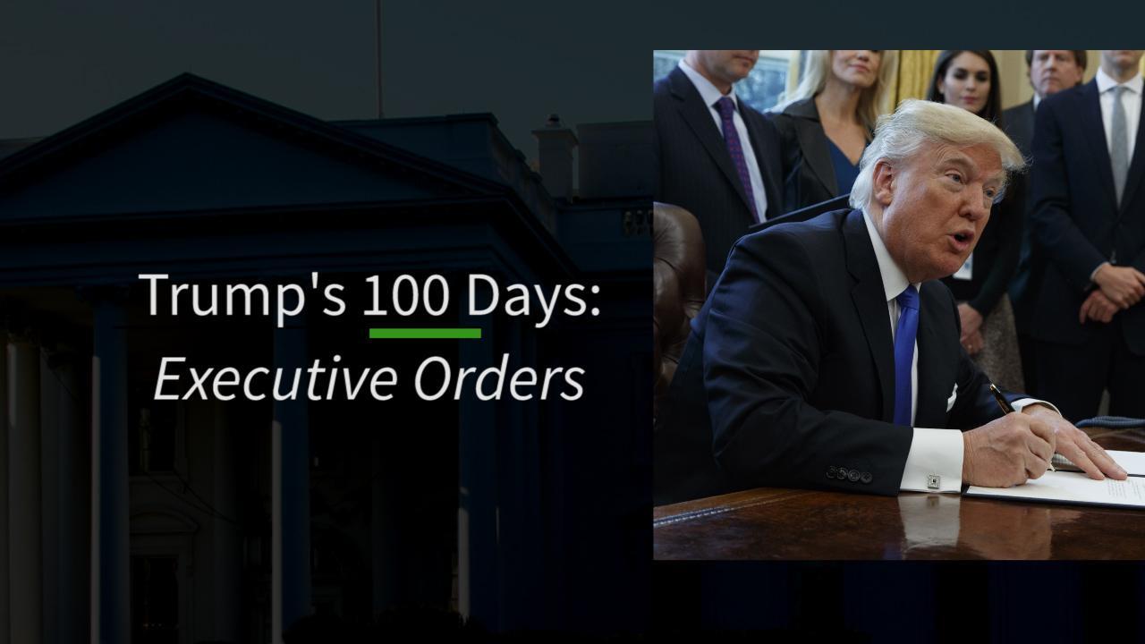 Trump's first 100 days: executive orders