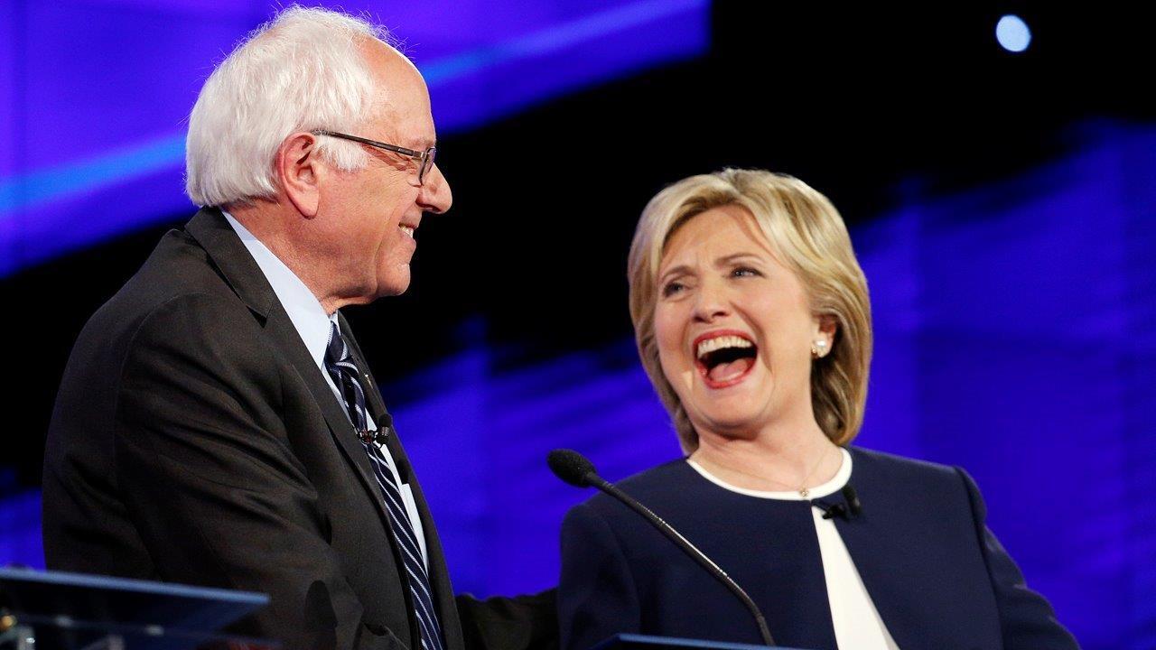 Clinton desperate to stop Sanders' momentum?