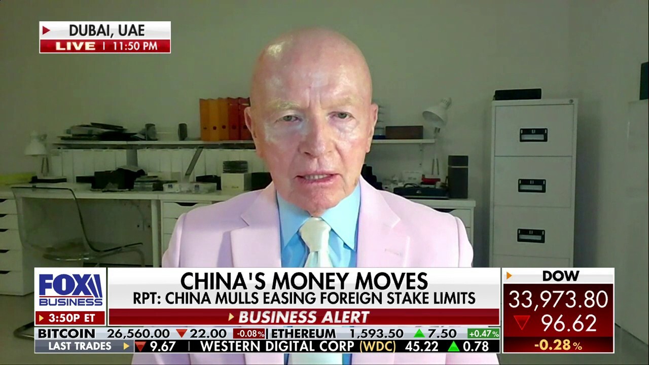 Mobius Capital Partners founding partner Mark Mobius says it's important for investors to diversify outside of China and into India, but warns against ignoring Chinese tech stocks on 'The Claman Countdown.'