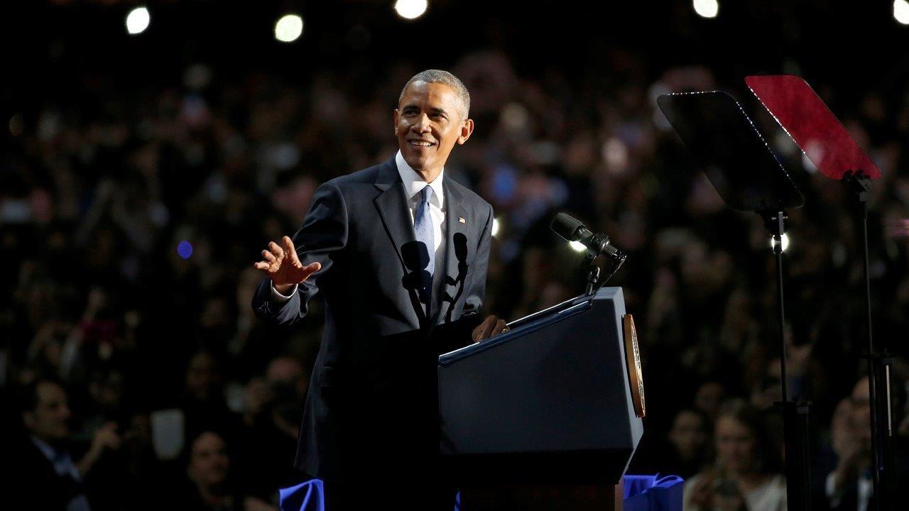 Obama talking to millennials in farewell speech?