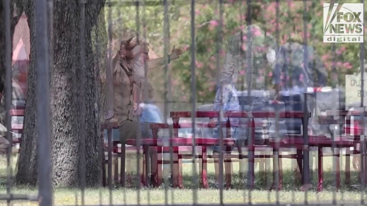 Elizabeth Holmes is visited by family at Federal Prison Camp in Texas